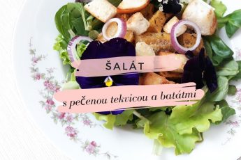 salat s pecenou tekvicou a batatmi