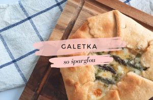 galetka so sparglou a syrom na slano recept